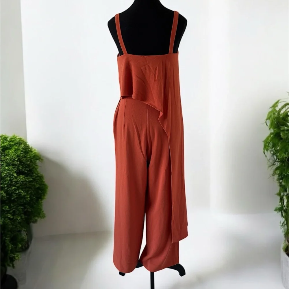 Elegant Orange Jumpsuit - Picture 2 of 6